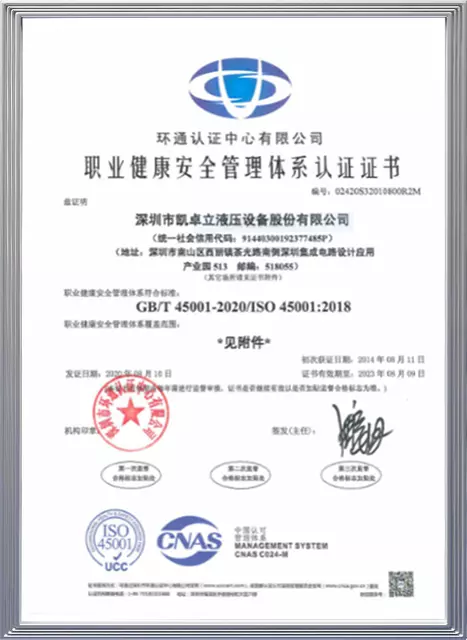 Cadro Certificate