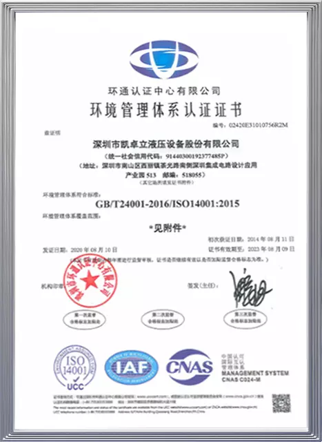 Cadro Certificate