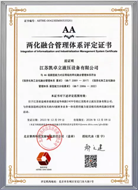 Cadro Certificate